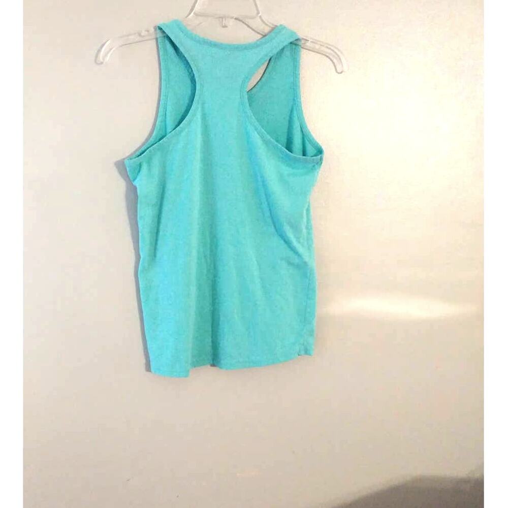 Tank Top Beach Hair Don't Care Aqua Blue Series 8 Size medium Shirt - Picture 4 of 4